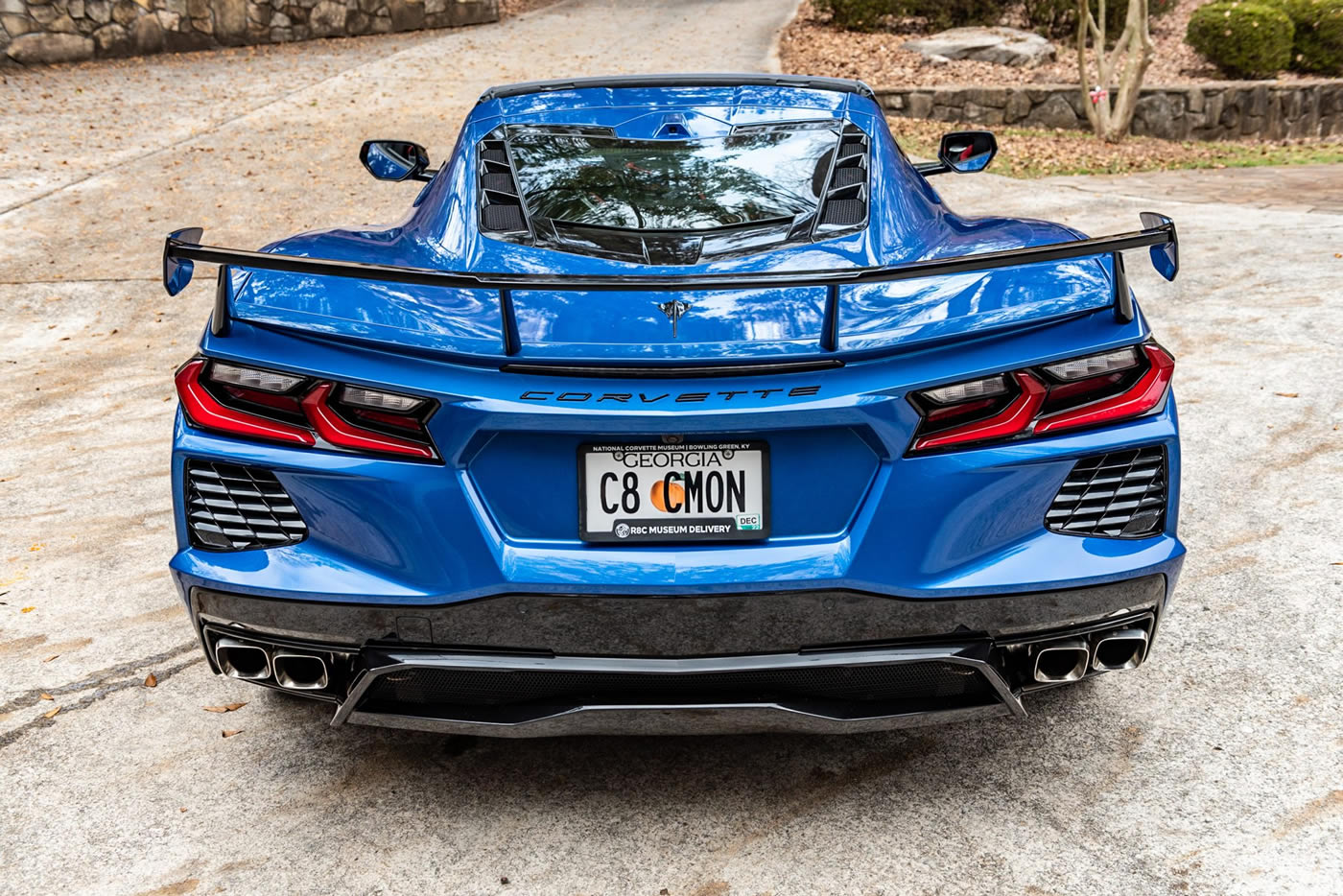 2020 Corvette Stingray Coupe in Elkhart Lake Blue Metallic