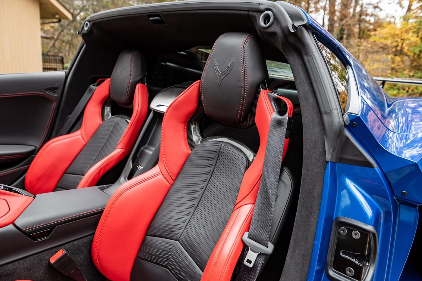 2020 Corvette Stingray Coupe in Elkhart Lake Blue Metallic
