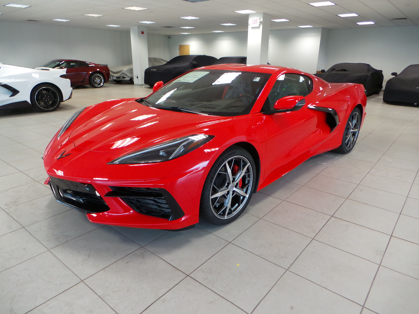 2020 Corvette Stingray Coupe in Torch Red