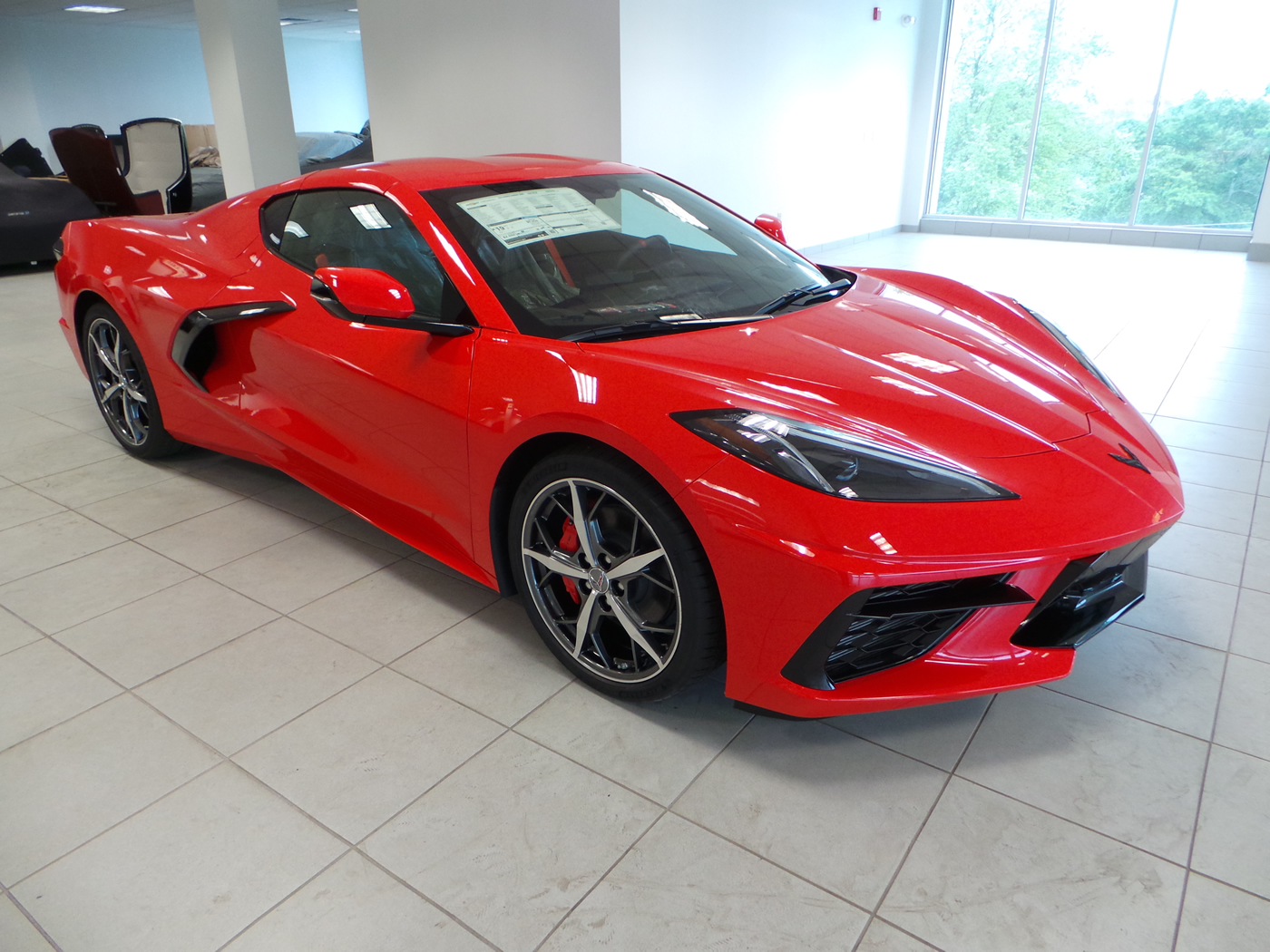 2020 Corvette Stingray Coupe in Torch Red