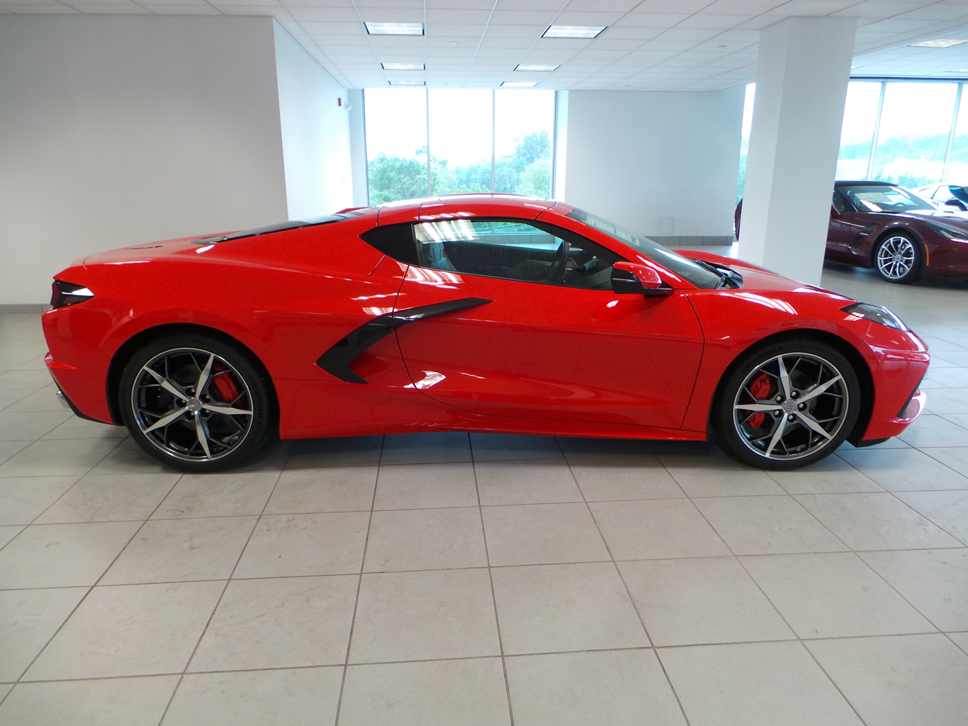 2020 Corvette Stingray Coupe in Torch Red