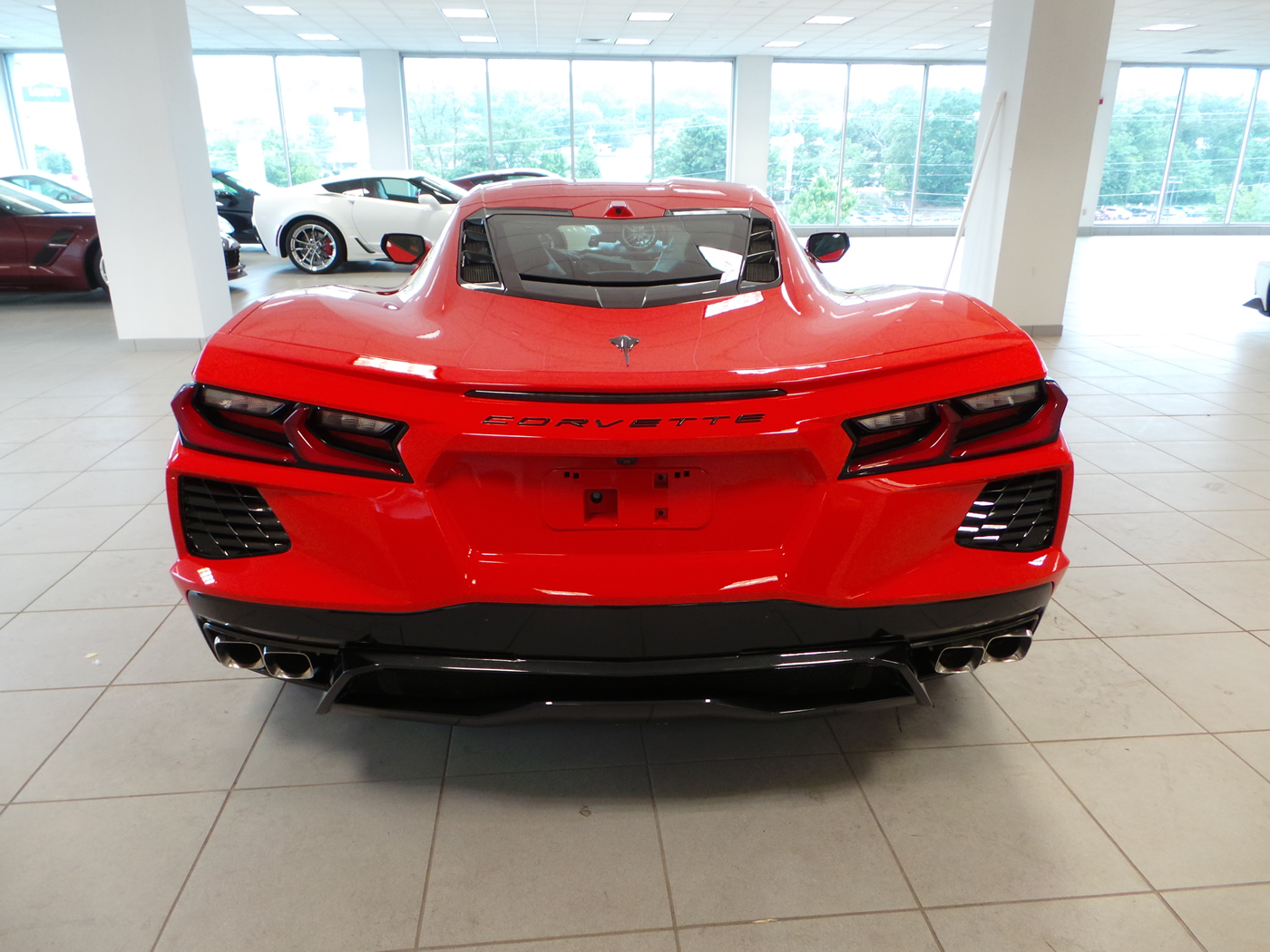 2020 Corvette Stingray Coupe in Torch Red