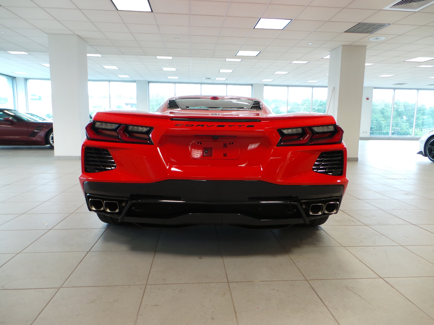 2020 Corvette Stingray Coupe in Torch Red