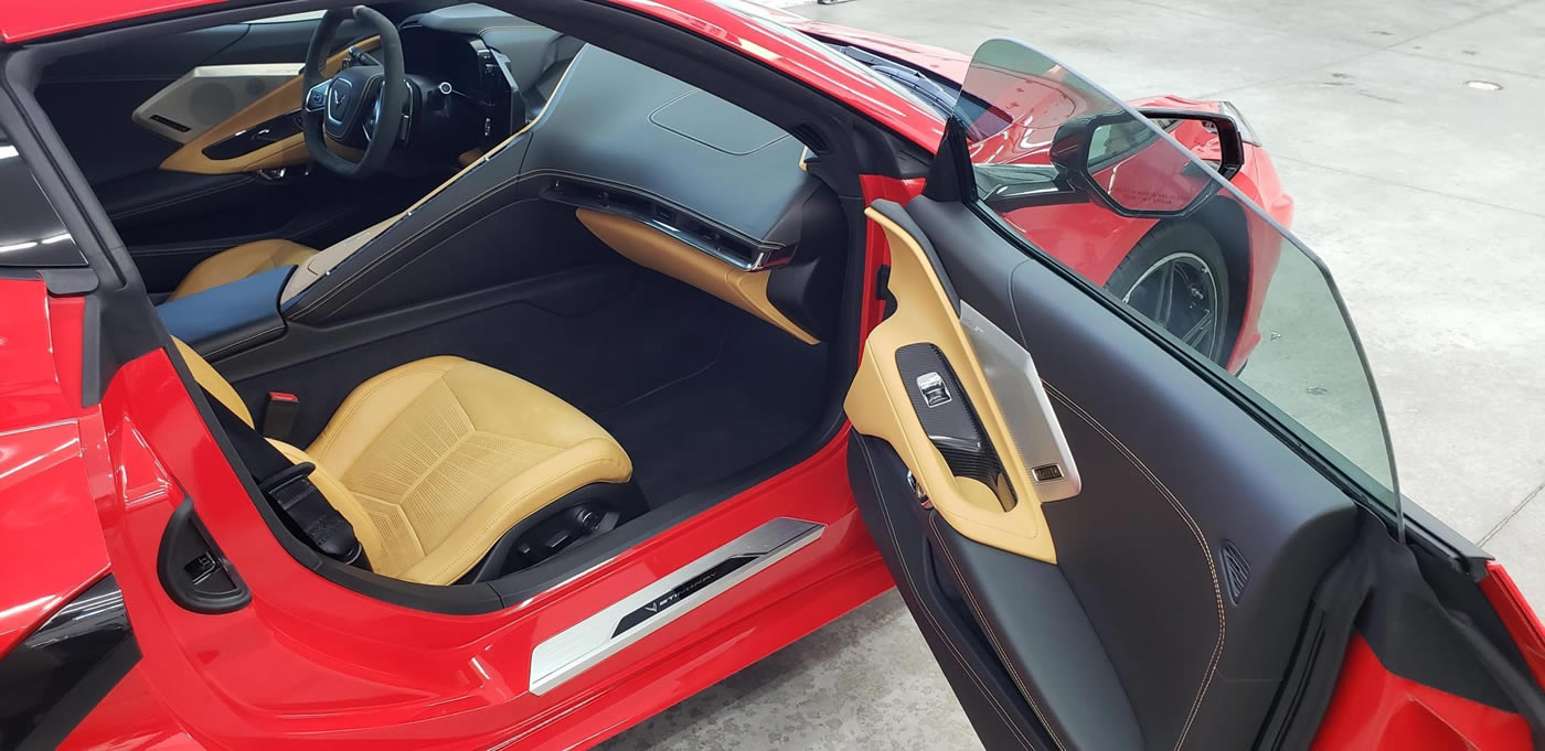 2020 Corvette Stingray Z51 Coupe in Torch Red