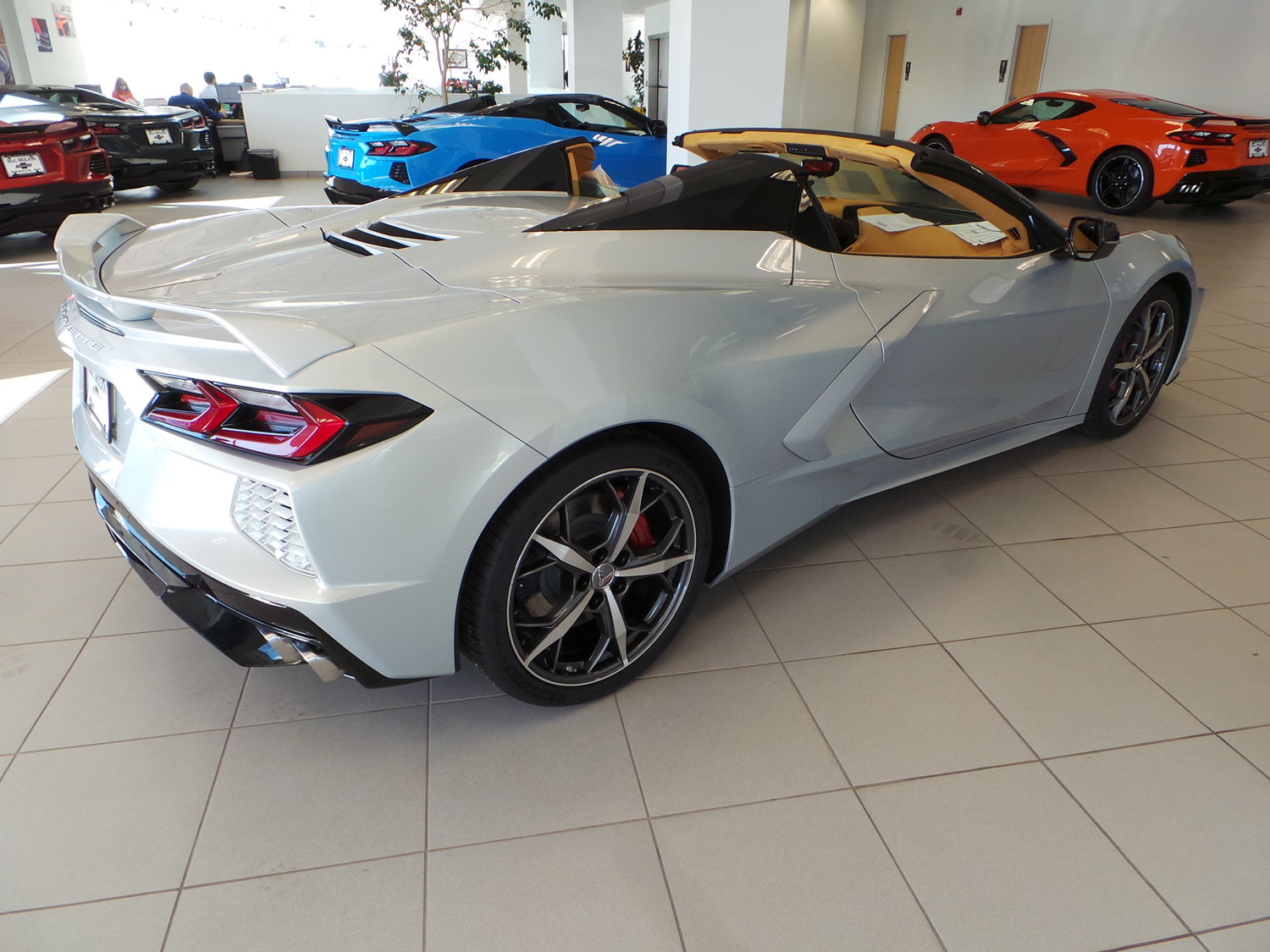 2021 Corvette Convertible in Silver Flare - Natural Dipped