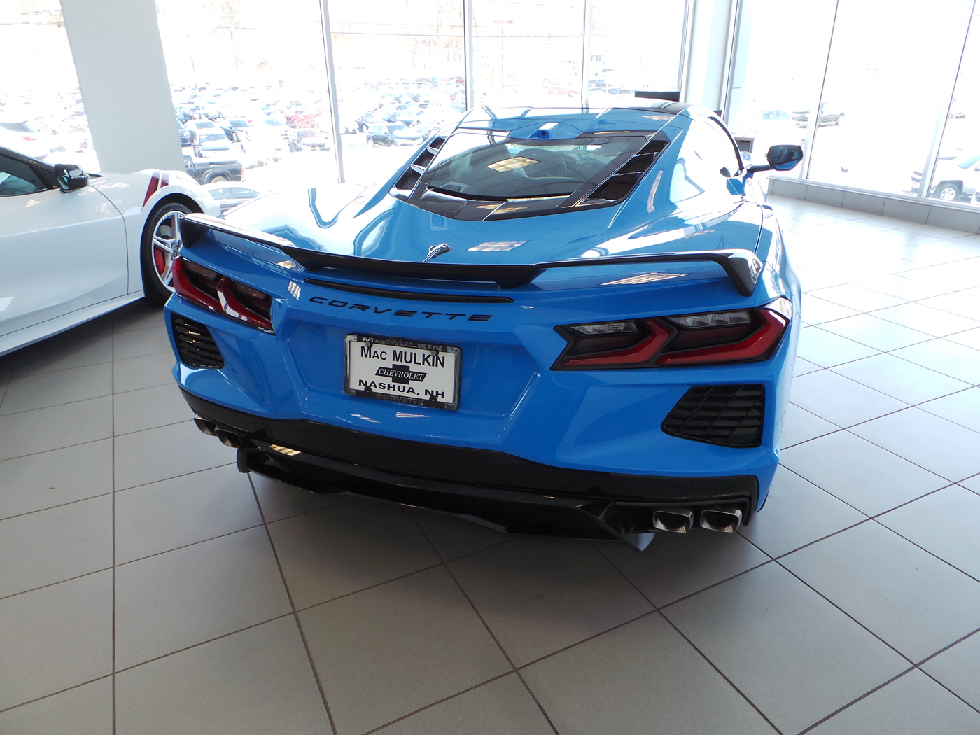 2021 Corvette Coupe 3LT in Rapid Blue