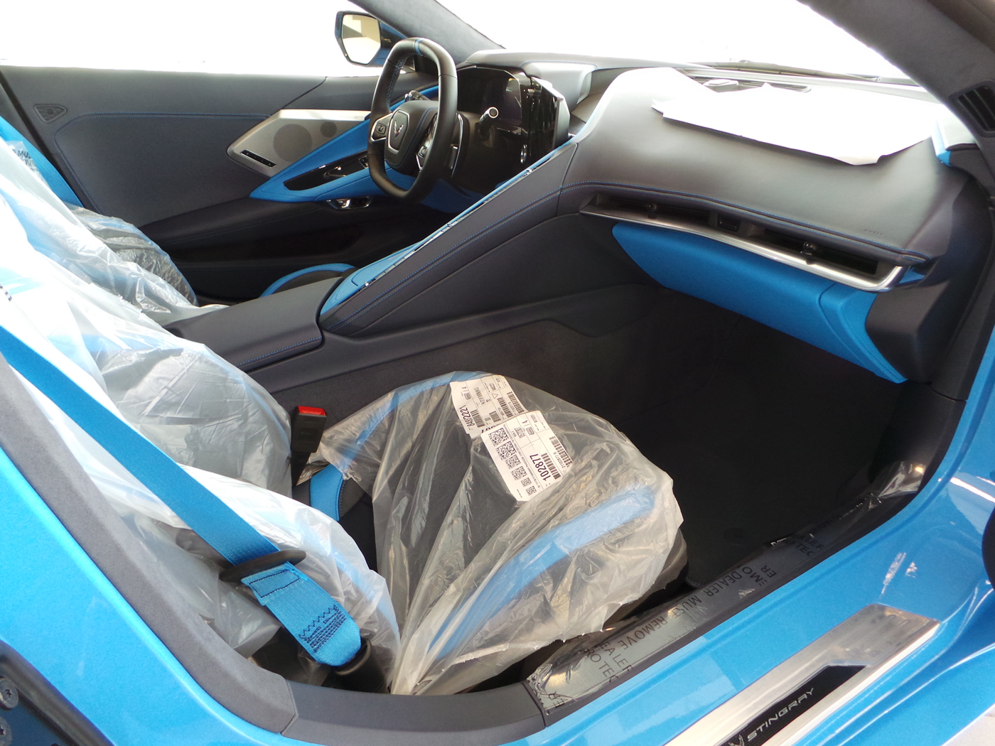 2021 Corvette Coupe 3LT in Rapid Blue