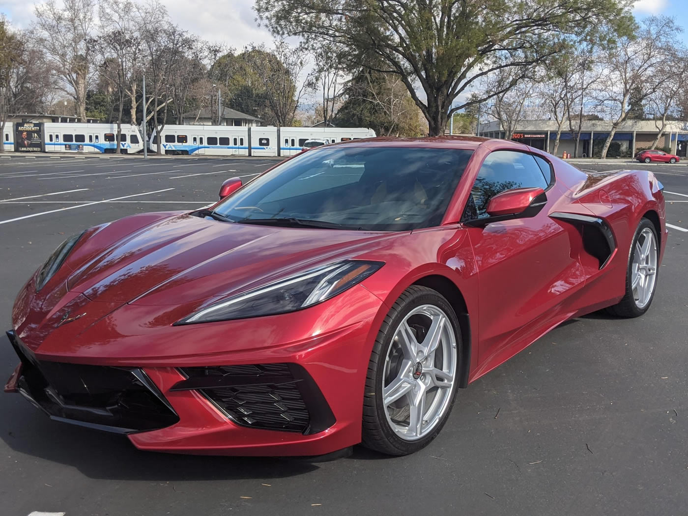 2021 Corvette Coupe in Red Mist over Natural Two-Tone Interior