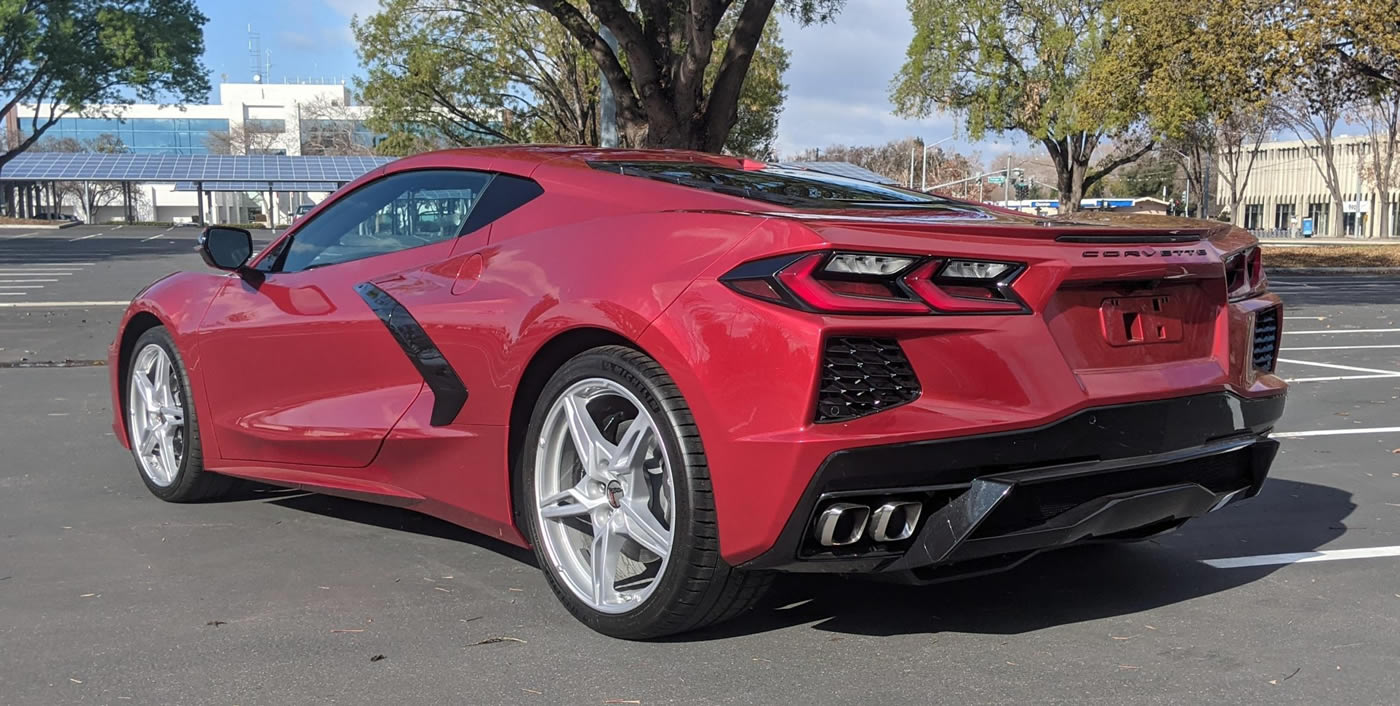 2021 Corvette Coupe in Red Mist over Natural Two-Tone Interior