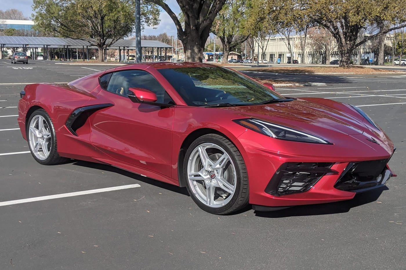 2021 Corvette Coupe in Red Mist over Natural Two-Tone Interior