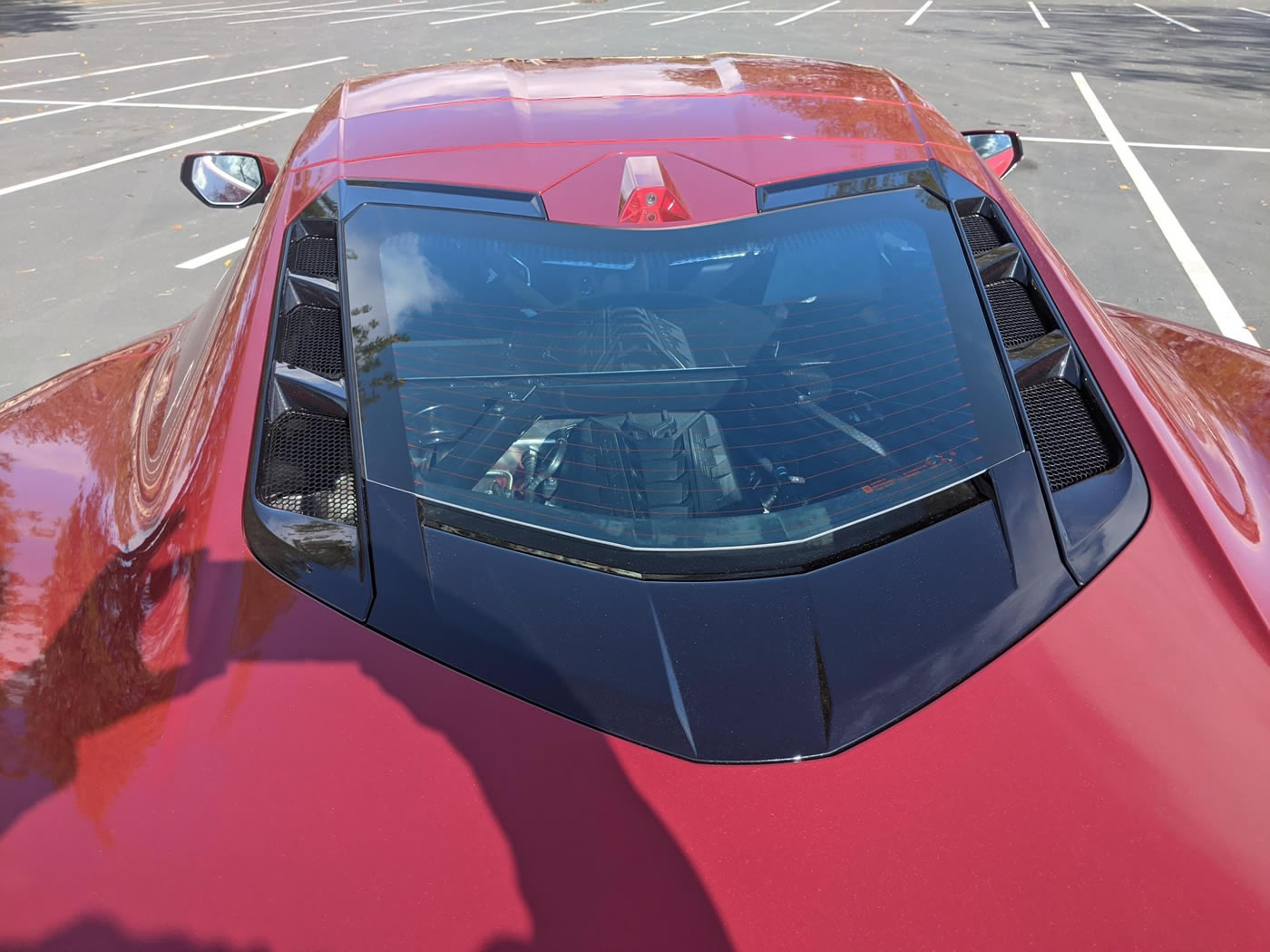 2021 Corvette Coupe in Red Mist over Natural Two-Tone Interior