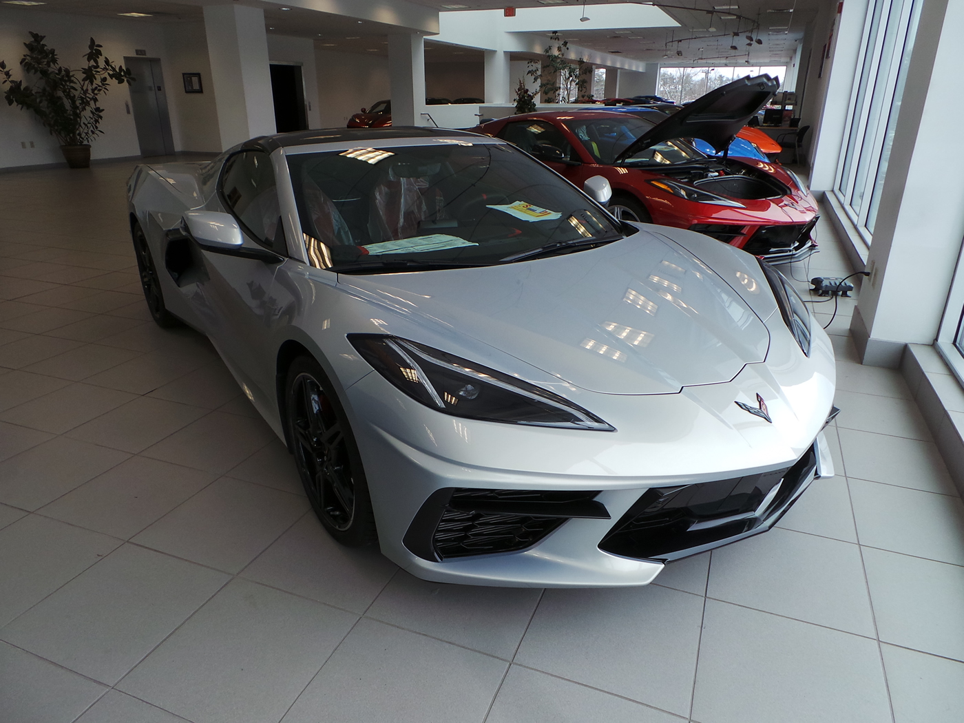 2021 Corvette Coupe in Silver Flare Metallic