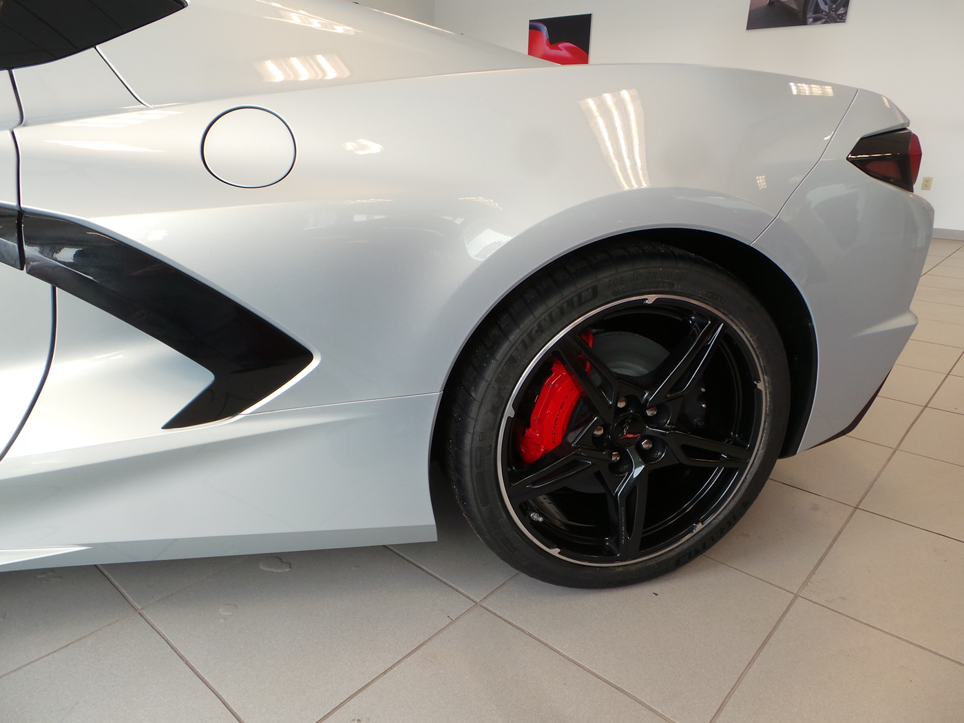 2021 Corvette Coupe in Silver Flare Metallic