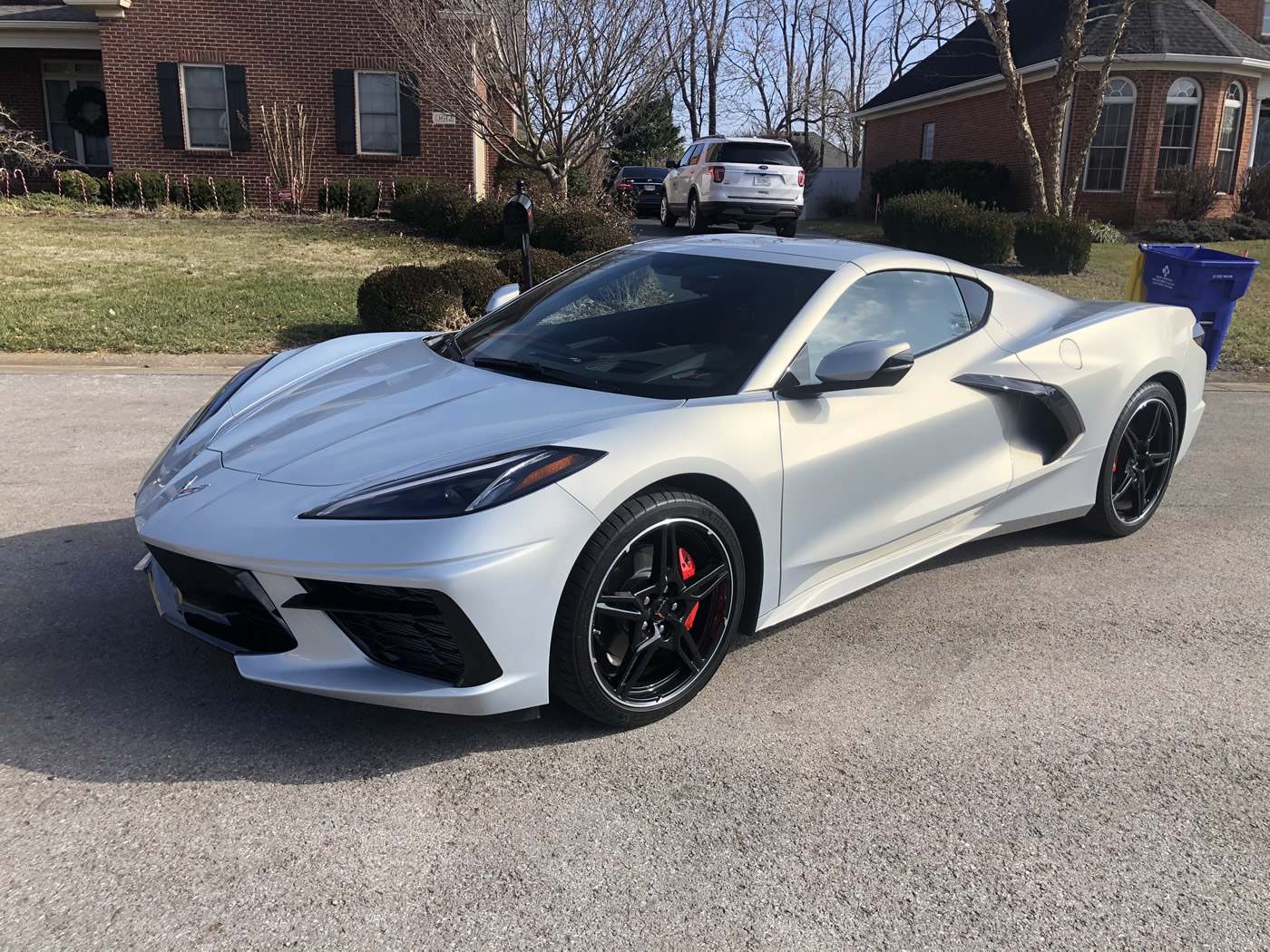 2021 Corvette in Silver Flare Metallic