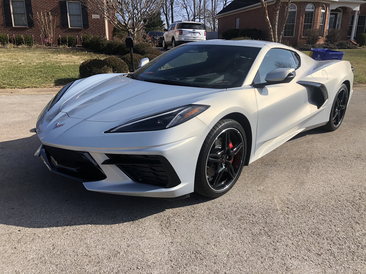 2021 Corvette in Silver Flare Metallic