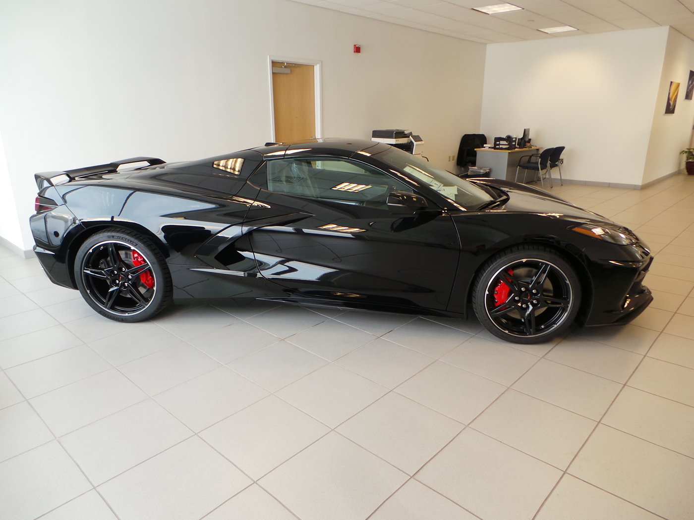 2021 Corvette Stingray Convertible 3LT in Black