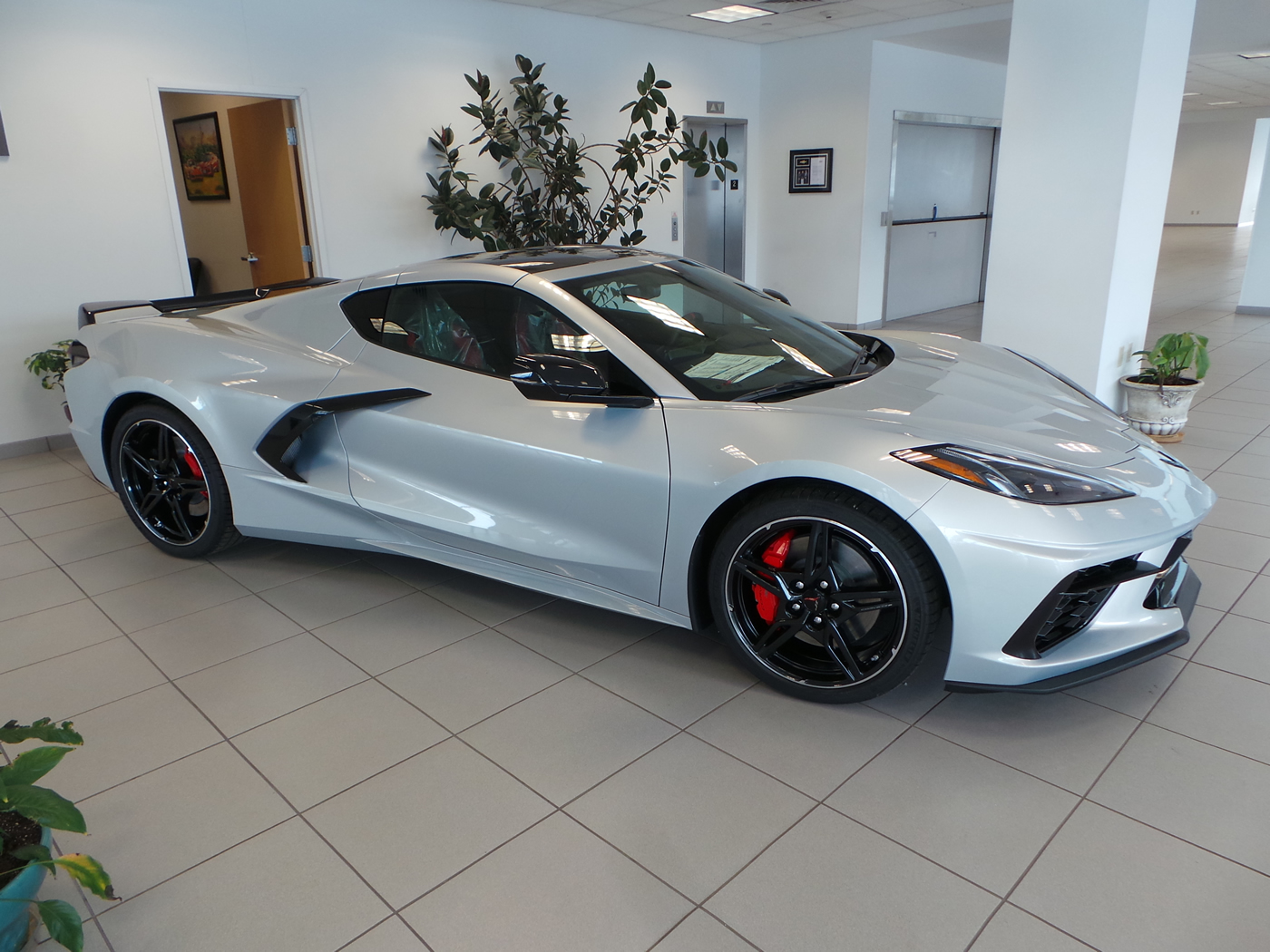 2021 Corvette Stingray Coupe 3LT in Silver Flare Metallic