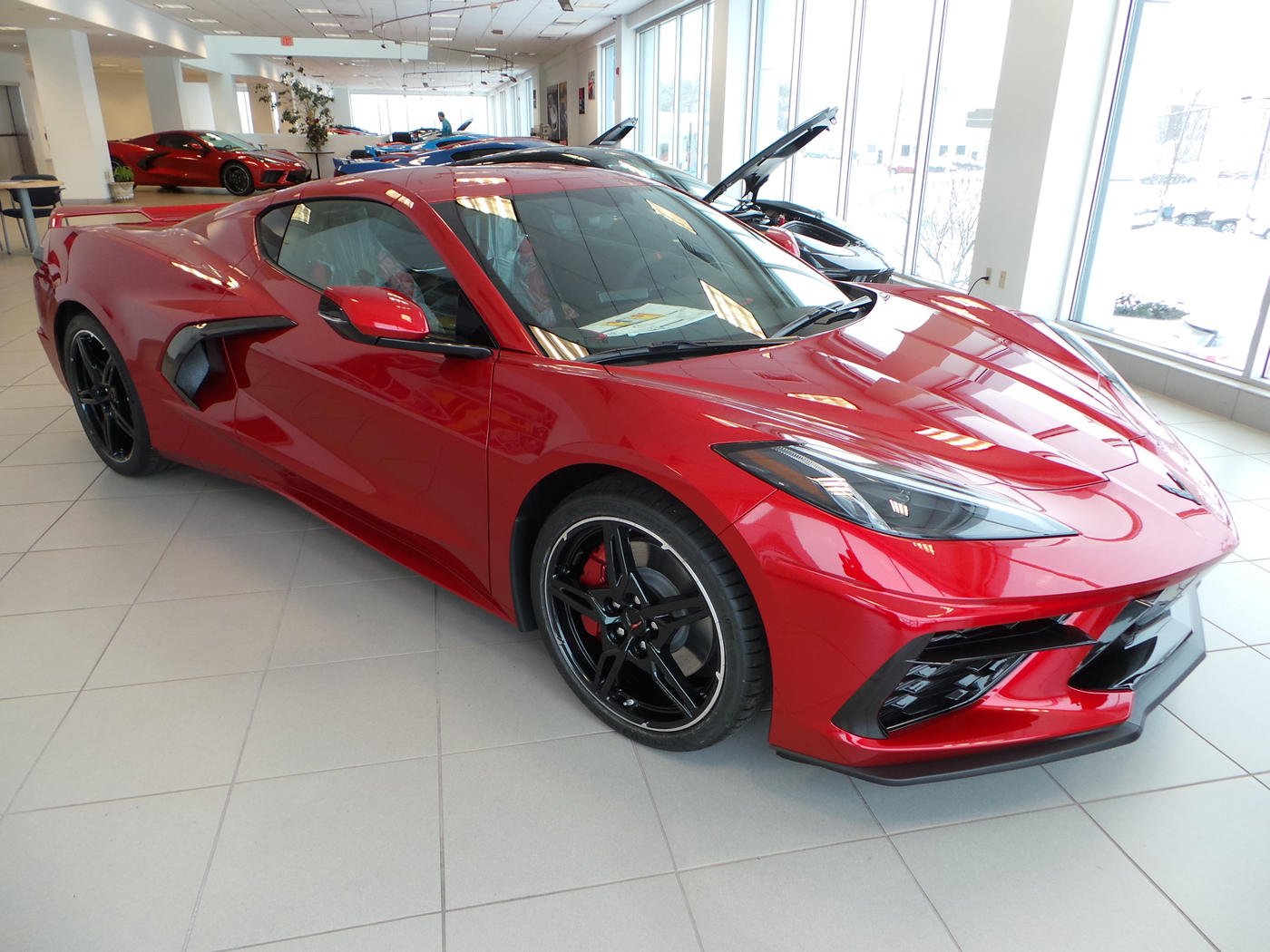 2021 Corvette Stingray Coupe in Red Mist