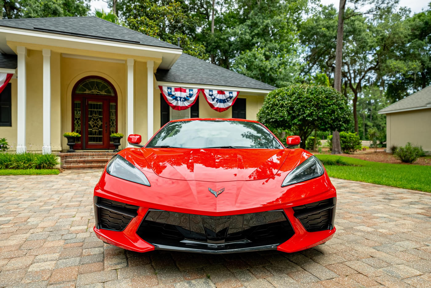 2021 Corvette Stingray Coupe in Torch Red