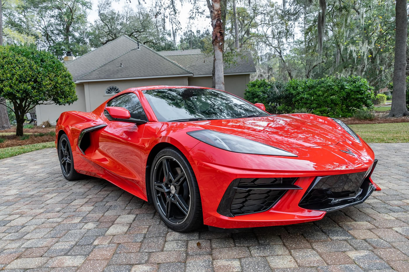 2021 Corvette Stingray Coupe in Torch Red