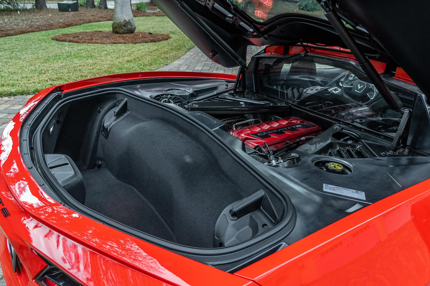 2021 Corvette Stingray Coupe in Torch Red
