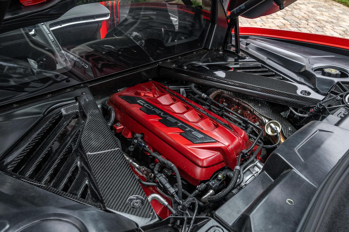 2021 Corvette Stingray Coupe in Torch Red