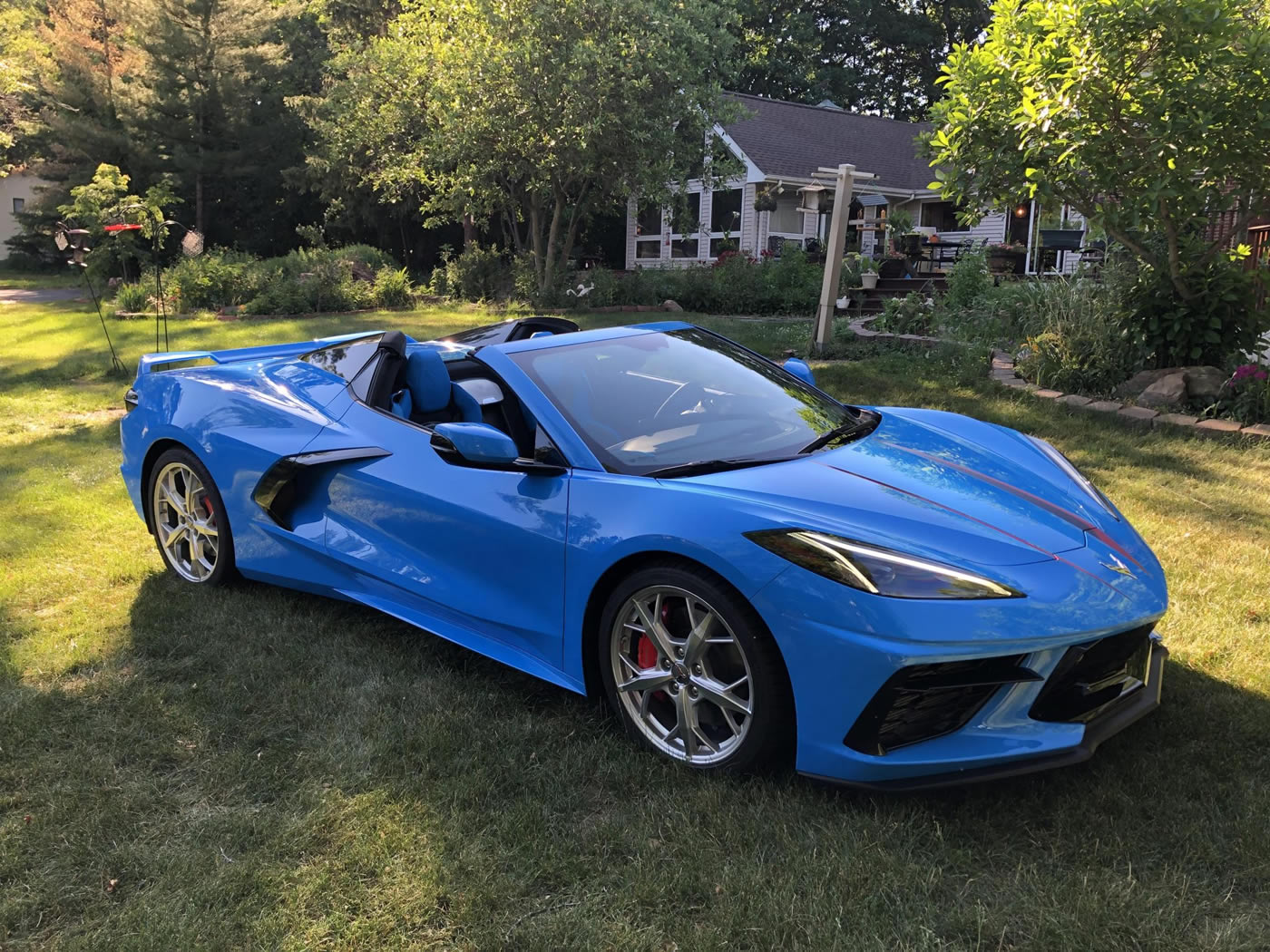 2022 Corvette Stingray Convertible in Rapid Blue Corvette Forum