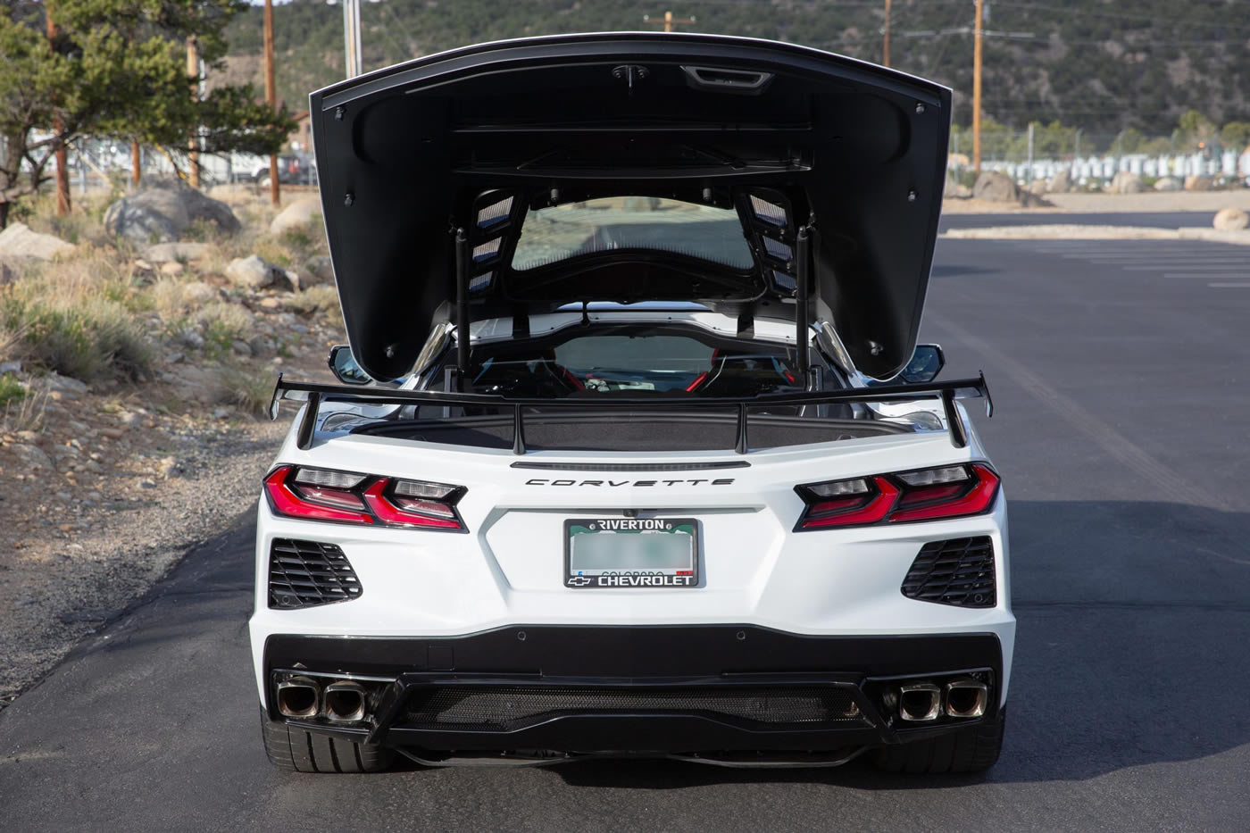 2022 Corvette Stingray Coupe 2LT Z51 in Arctic White