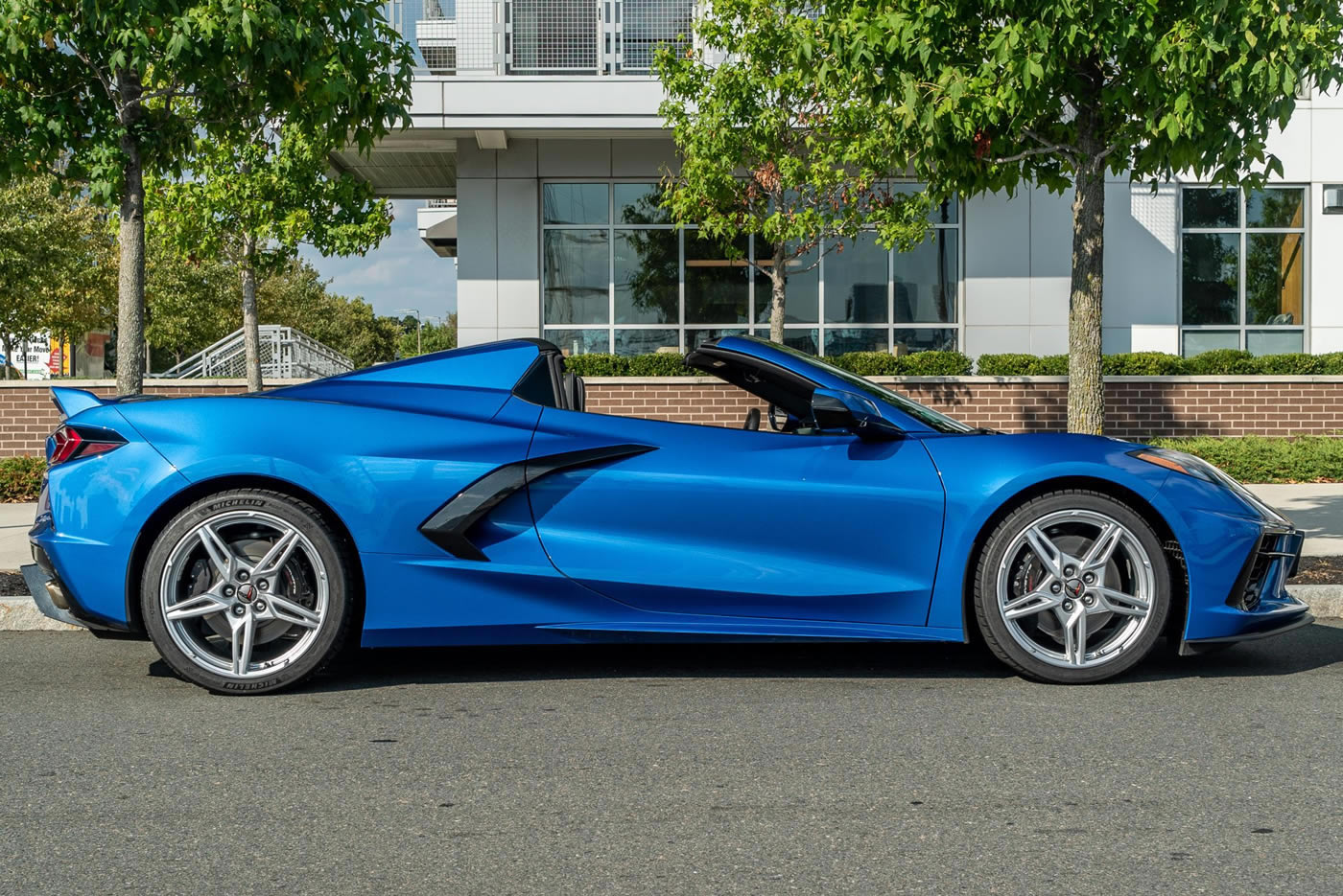 2023 Corvette Stingray Convertible in Elkhart Lake Blue Corvette