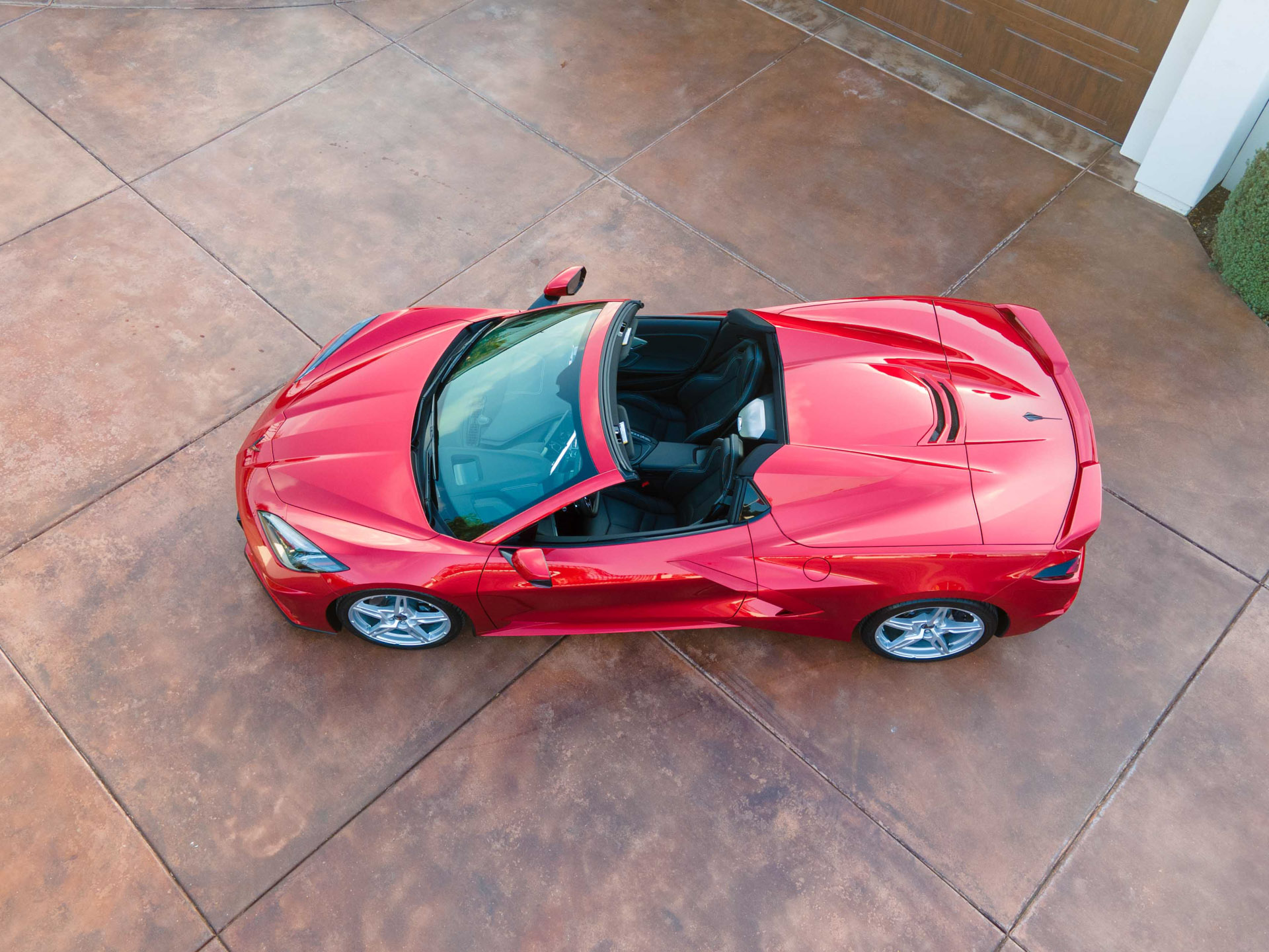 2023 Corvette Stingray Convertible in Red Mist Metallic
