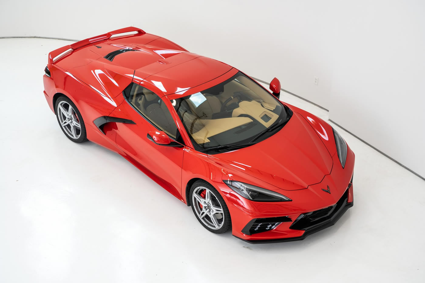 2023 Corvette Stingray Convertible in Torch Red