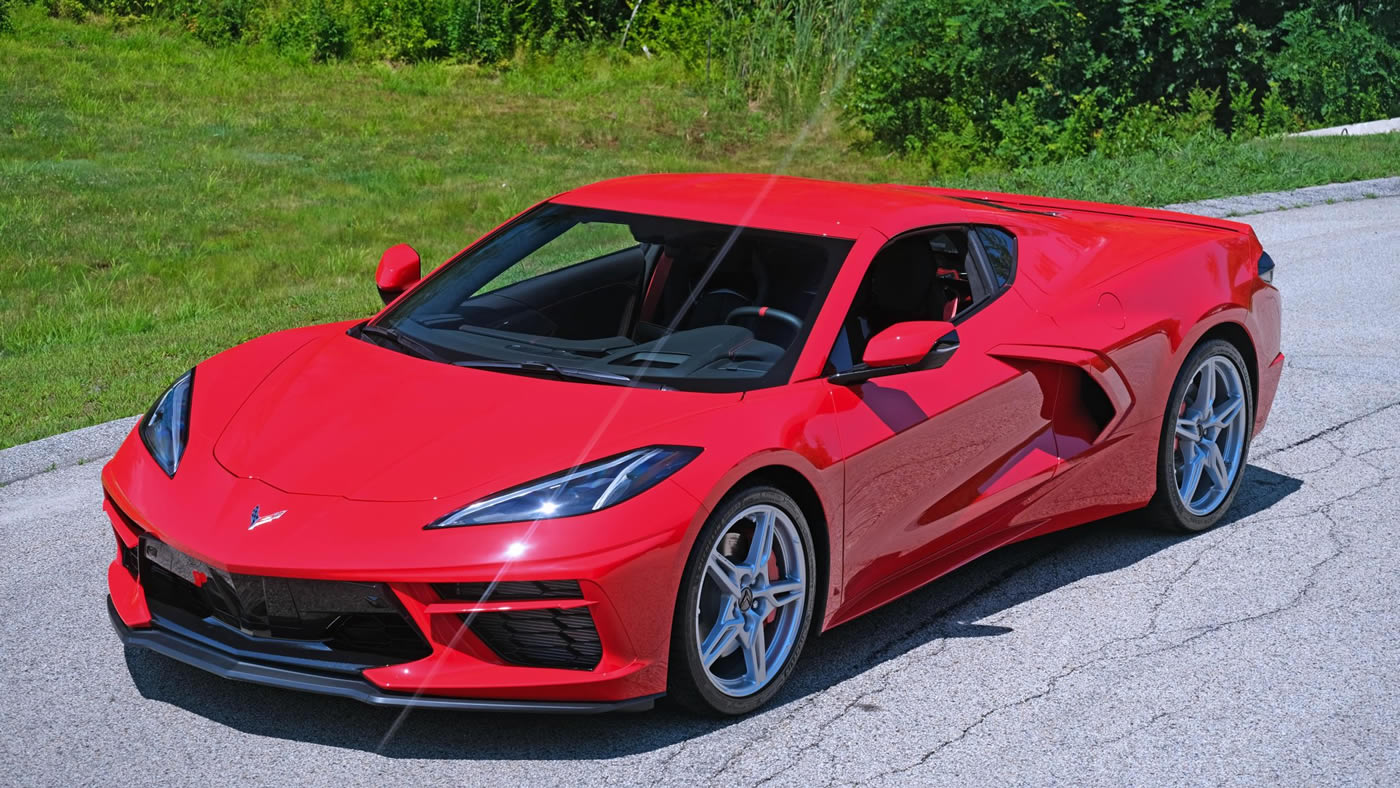 2023 Corvette Stingray Coupe 3LT Z51 in Torch Red