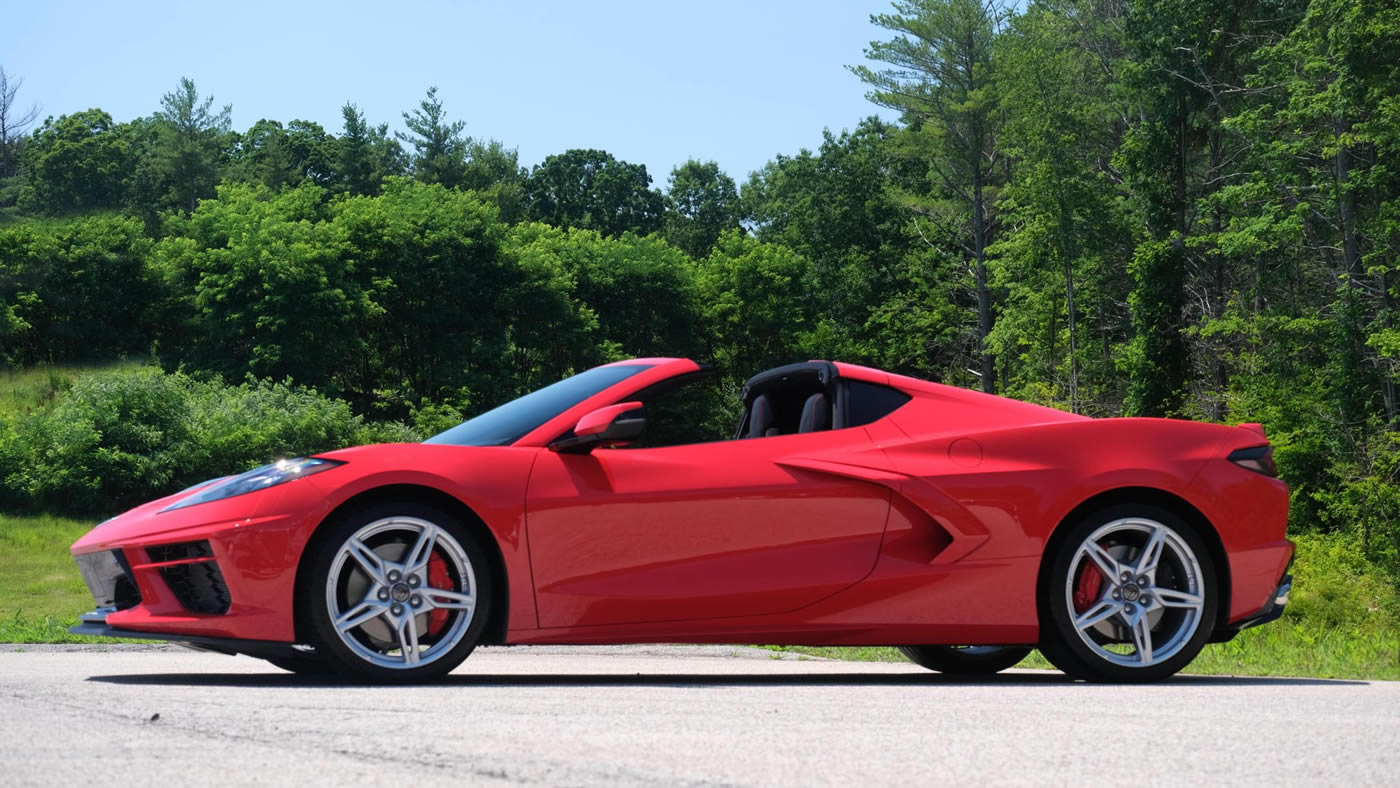 2023 Corvette Stingray Coupe 3LT Z51 in Torch Red