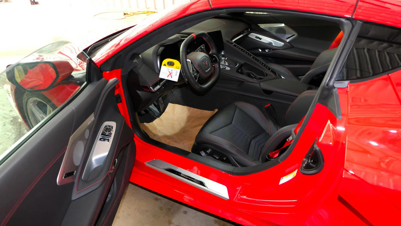 2023 Corvette Stingray Coupe 3LT Z51 in Torch Red