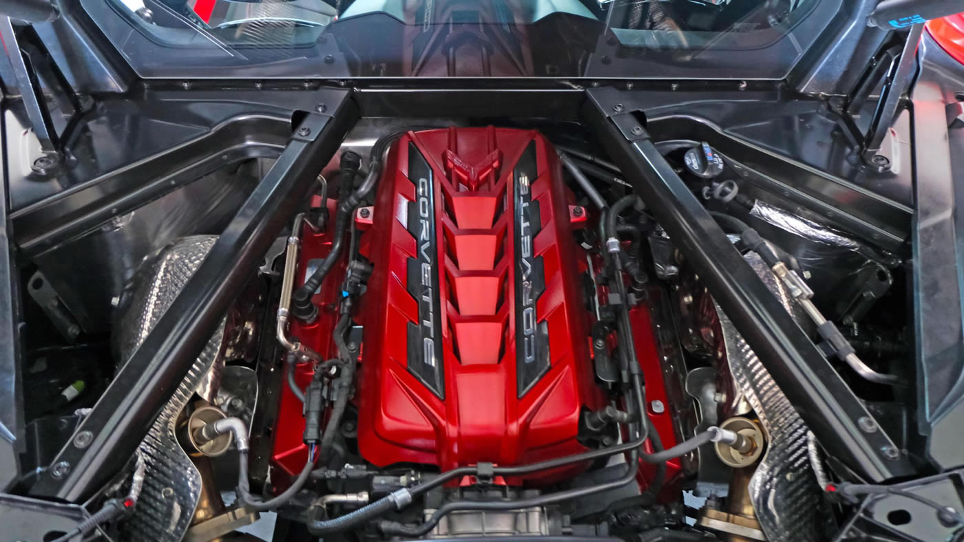 2023 Corvette Stingray Coupe 3LT Z51 in Torch Red