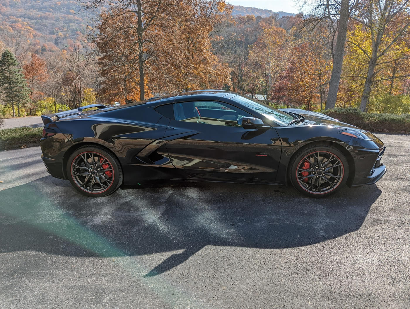 2023 Corvette Stingray Coupe 70th Anniversary in Carbon Flash Metallic