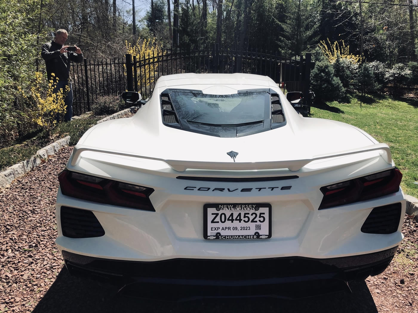 2023 Corvette Stingray Coupe in Arctic White