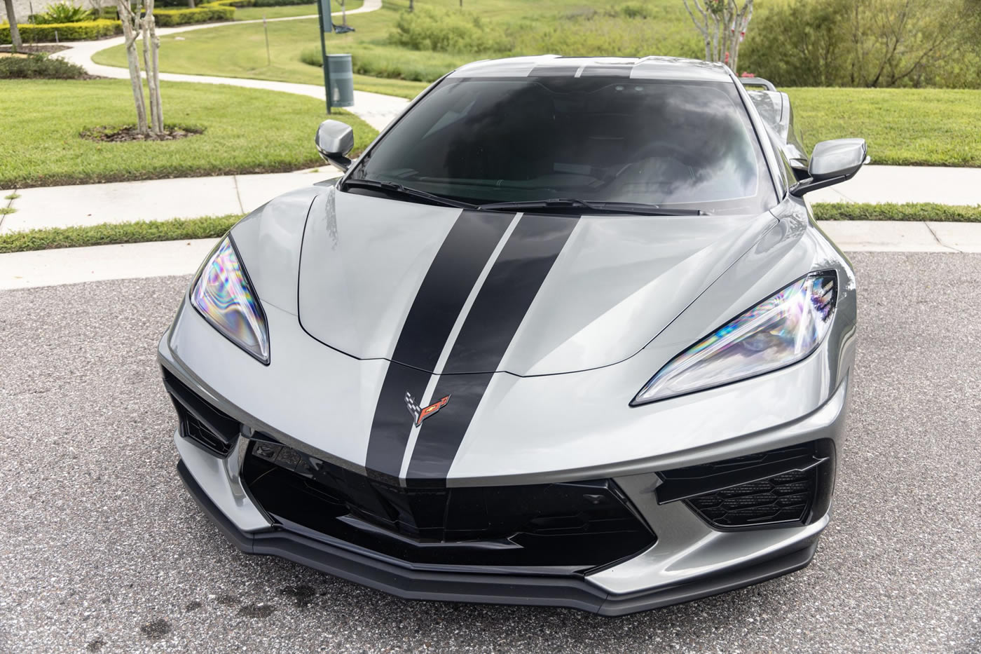 2023 Corvette Stingray Coupe in Hypersonic Gray Metallic