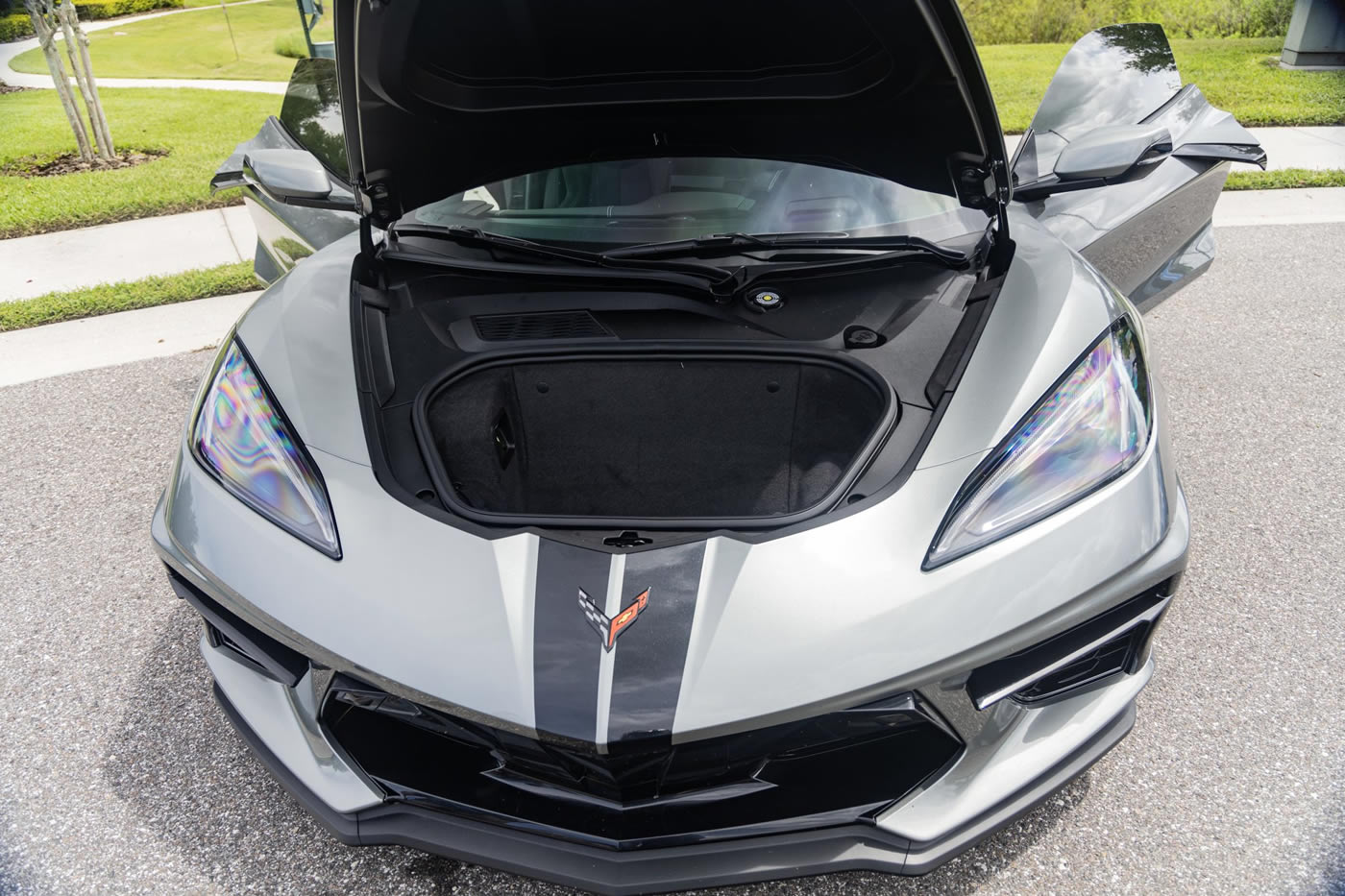 2023 Corvette Stingray Coupe in Hypersonic Gray Metallic