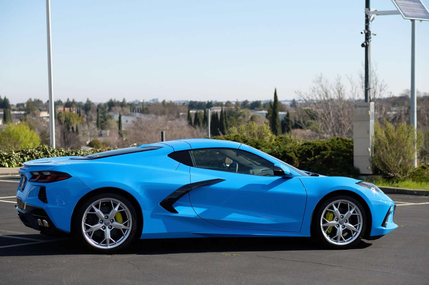 2023 Corvette Stingray Coupe in Rapid Blue