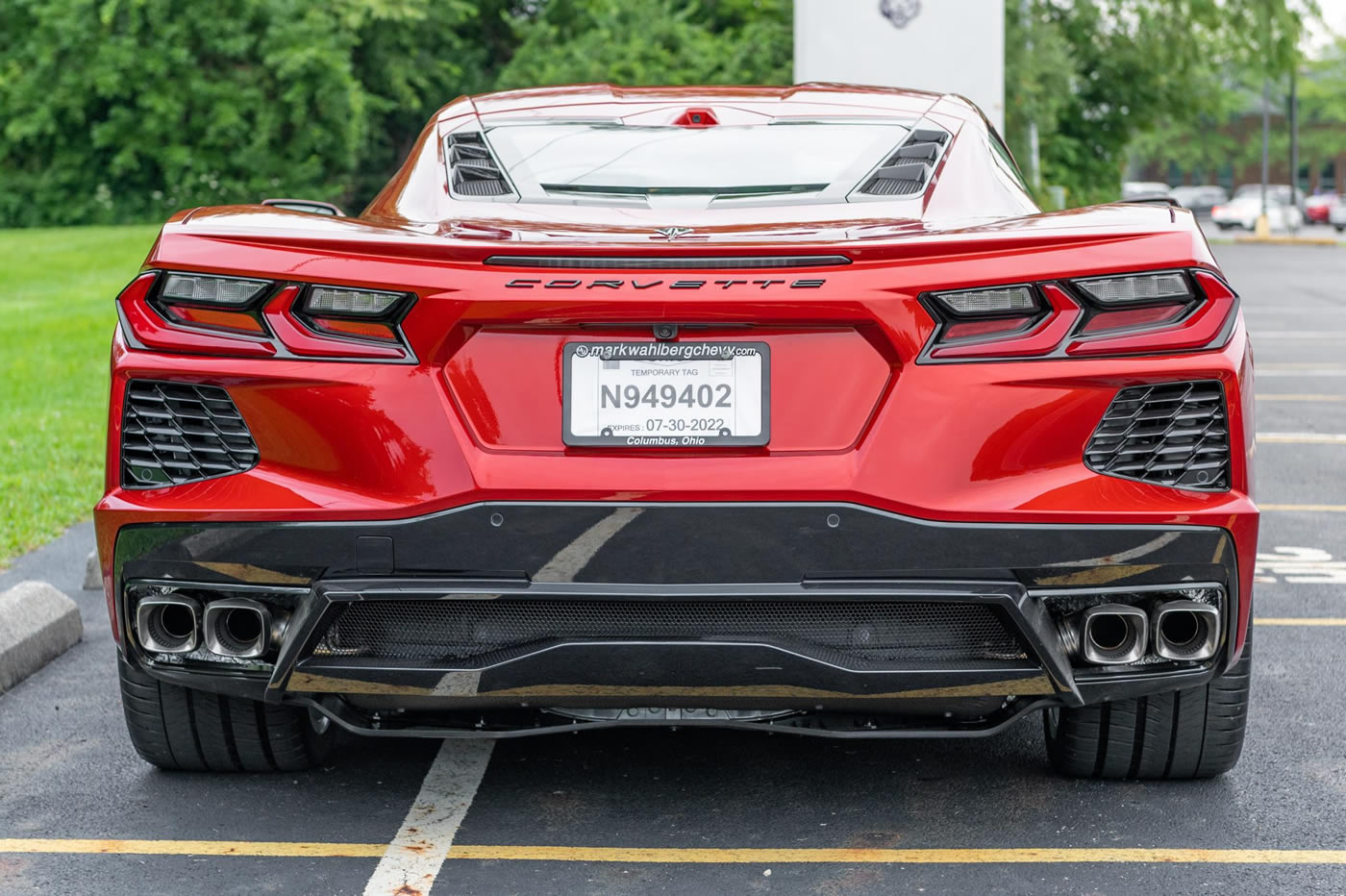 2023 Corvette Stingray Coupe in Red Mist Metallic Tintcoat