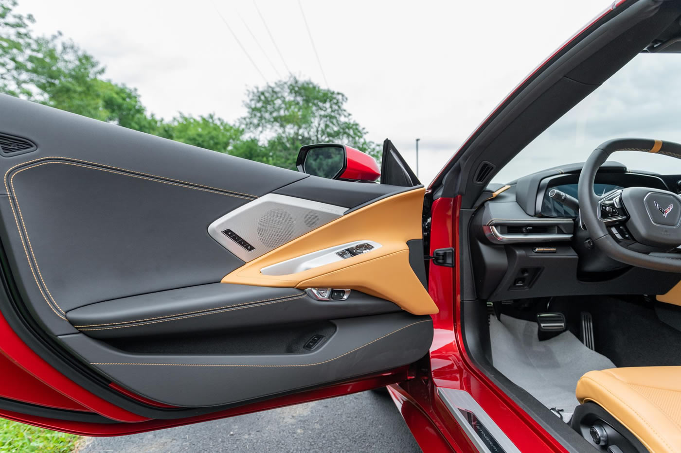 2023 Corvette Stingray Coupe in Red Mist Metallic Tintcoat