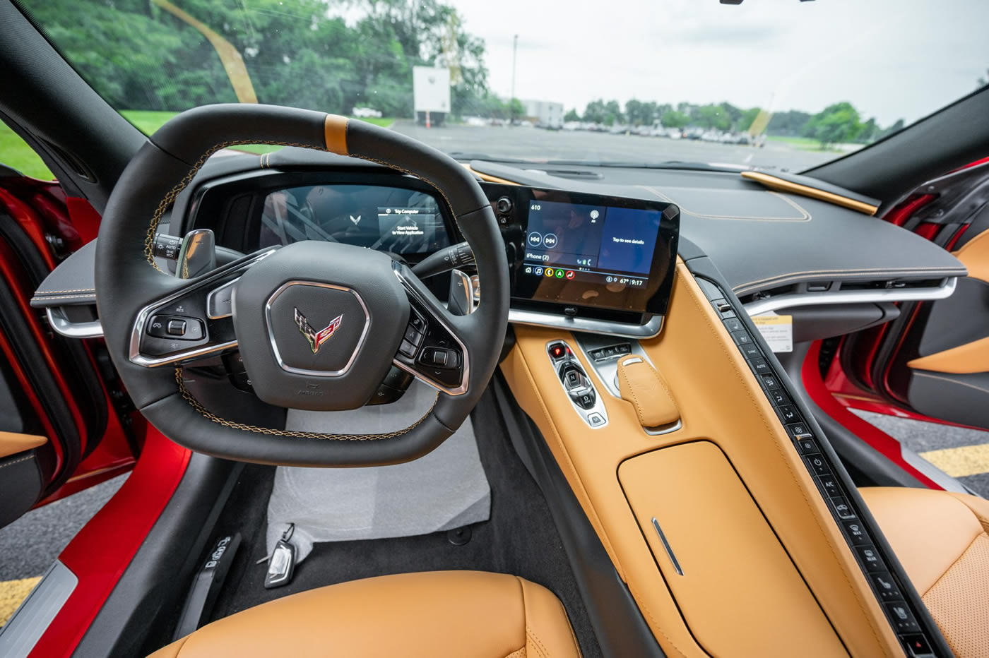 2023 Corvette Stingray Coupe in Red Mist Metallic Tintcoat