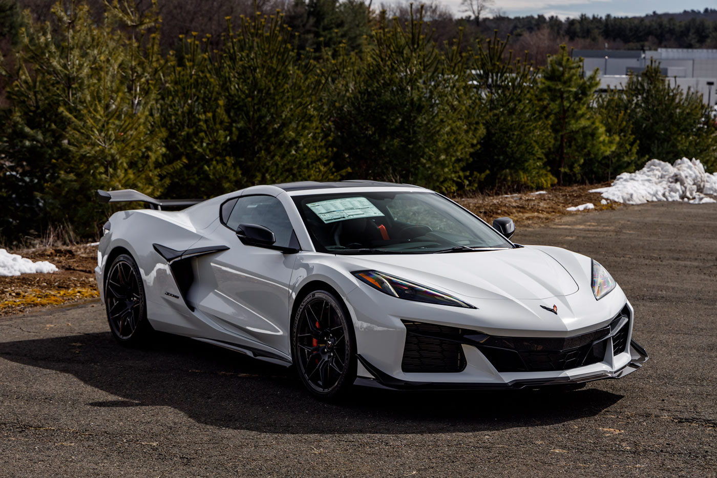 2023 Corvette Z06 3LZ Coupe in Arctic White