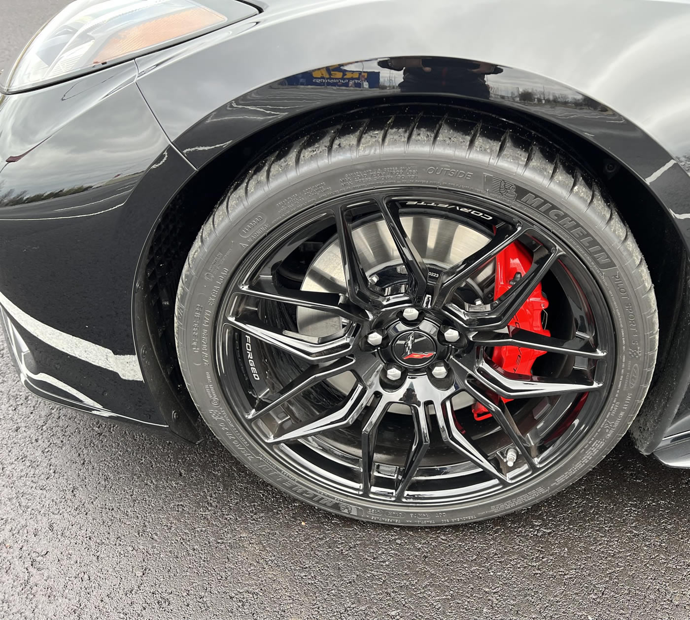 2023 Corvette Z06 3LZ Coupe in Black