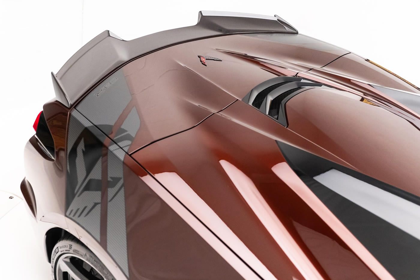 2023 Corvette Z06 Convertible 3LZ in Caffeine Metallic