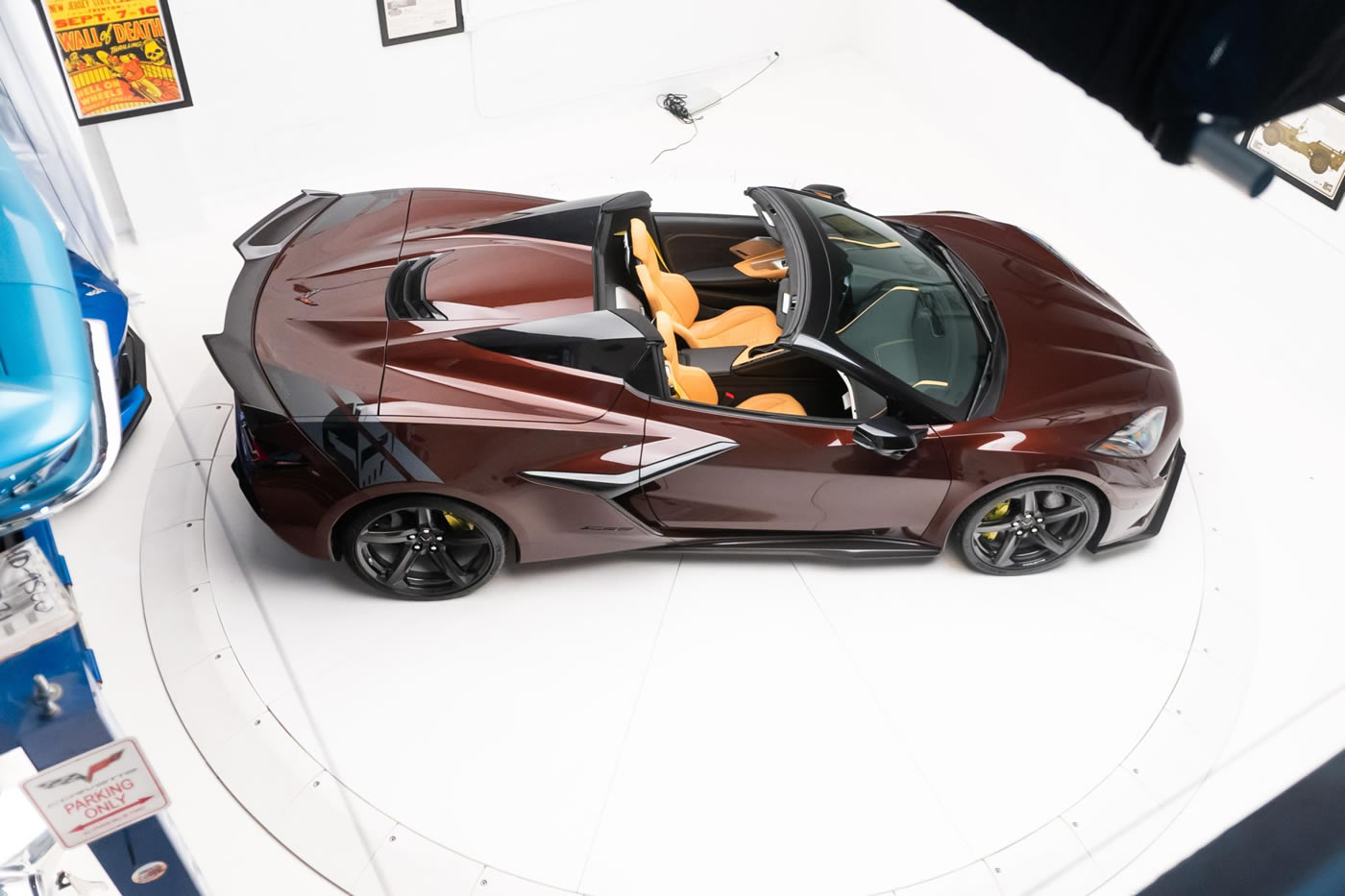 2023 Corvette Z06 Convertible 3LZ in Caffeine Metallic