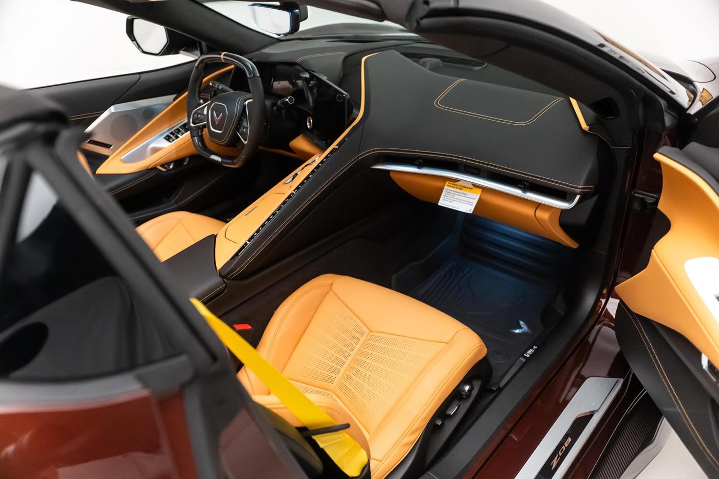 2023 Corvette Z06 Convertible 3LZ in Caffeine Metallic