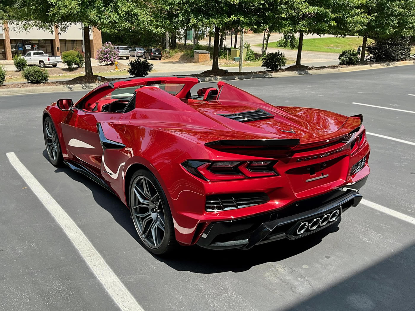 2023 Corvette Z06 Convertible 3LZ in Red Mist Metallic Tintcoat