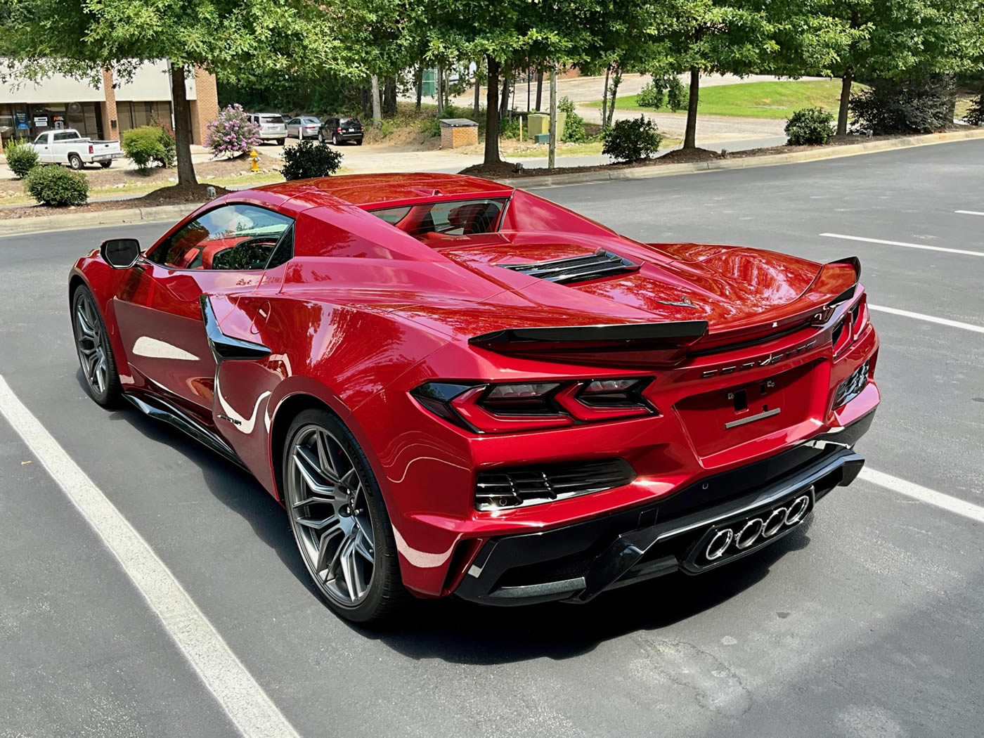 2023 Corvette Z06 Convertible 3LZ in Red Mist Metallic Tintcoat